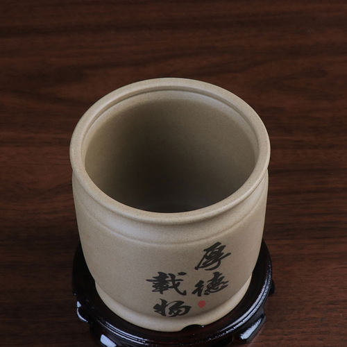 多肉花盆老桩发财树特价清仓创意室内桌面中国风粗陶透气陶瓷盆景 - 图2