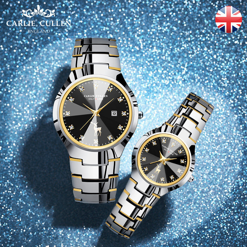 2020年新款时尚防水情侣一对石英表 carliecullen国产腕表