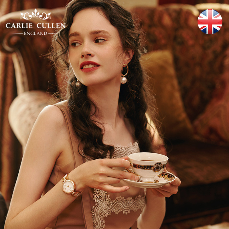 女正品全自动2020新款防水机械表 carliecullen国产腕表