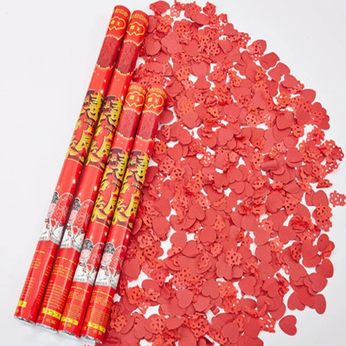 Открытая свадебная артиллерийская церемония Цветочный цилиндр начинает начинать подарочную трубку Daji