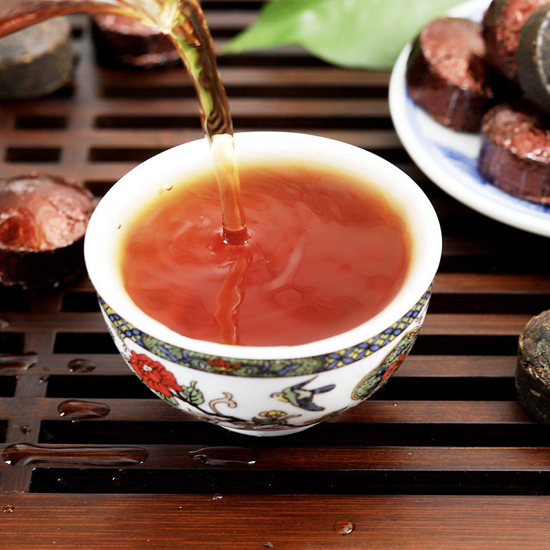糯米香小粒装特级云南坨饼糯香黑茶 勐珠普洱