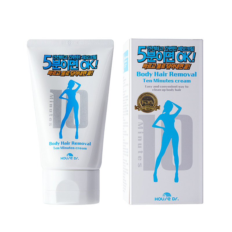 韩国伊阁露私处腋下学生温和脱毛膏 da海外脱毛膏