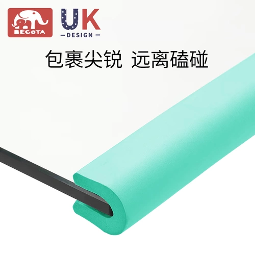 Стеклянная защитная детская лента, экологичные поролоновые накладки на углы из пены, защита от столкновений