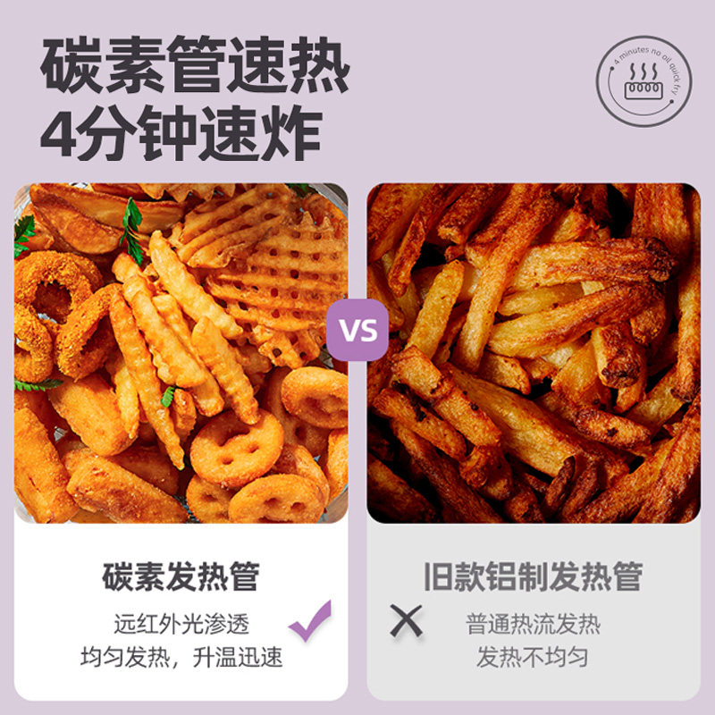 德国babystar空气炸锅可视化速炸锅 babystar空气炸锅