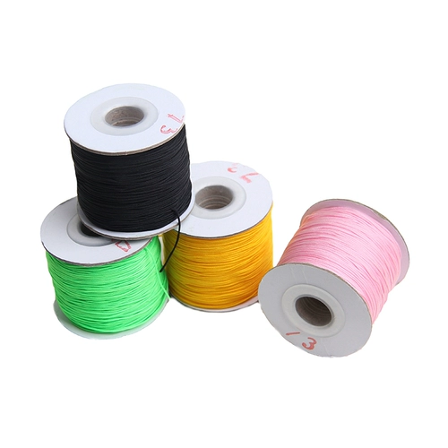 Плетеное ожерелье, эластичный ремень из воскового агата из нефрита, 73 размер, 0.6mm, 71 размер