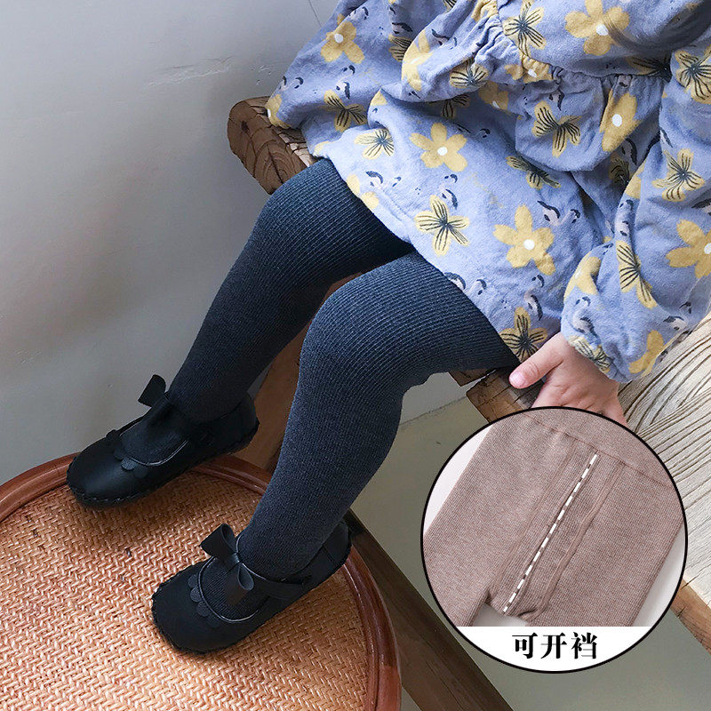 冬季婴儿加绒小童1-3岁宝宝裤袜 豆丁豆乐儿童袜子(0-16岁)