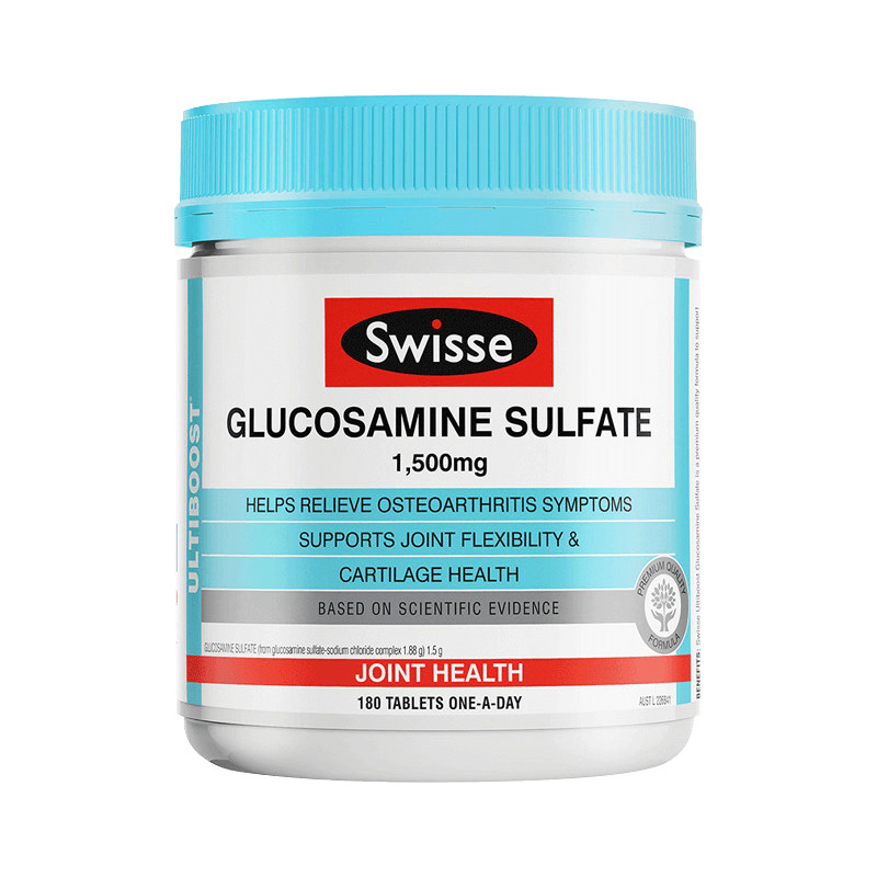 澳洲进口swisse关节片软骨素维骨力 飞起来海外氨基葡萄糖