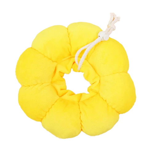 Регулируемый чокер на солнечной энергии, плавательный круг для шеи, подсолнух, кот, можно грызть