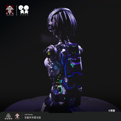 【尾款补款】《灵笼》ASH 1/4半身像 手办 - 图3