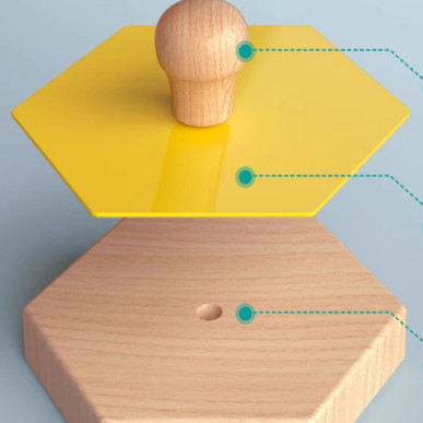 手抓板拼图嵌板1岁3蒙氏早教幼儿童形状几何认知配对益智积木玩具