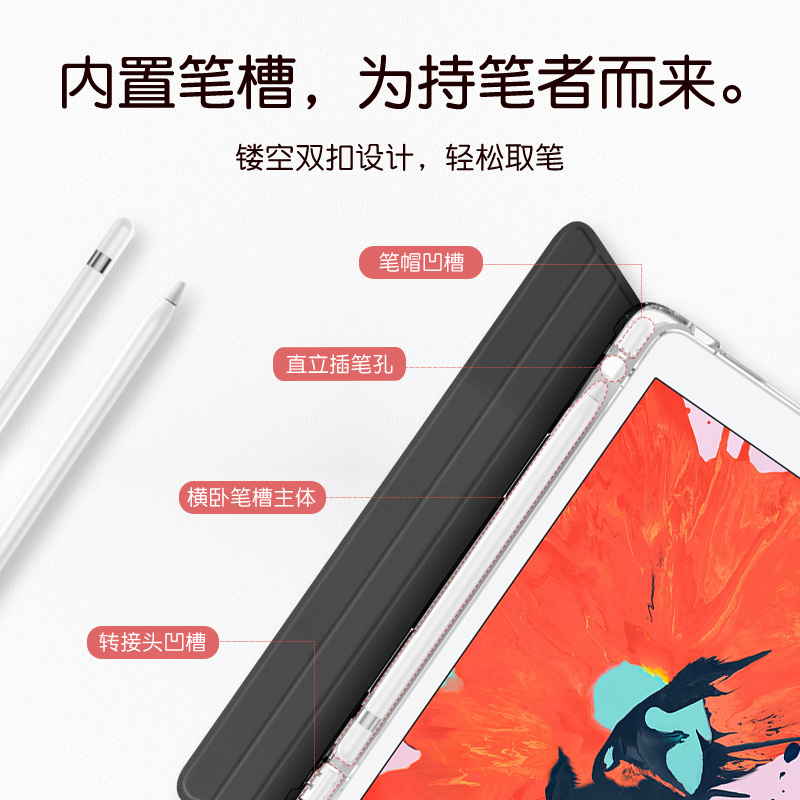 灌篮高手ipad保护套硅胶pro樱木花道mini6新款12.9/11寸流川枫air5篮球4平板适用苹果9/8/7代带笔槽8.3寸男软 - 图2