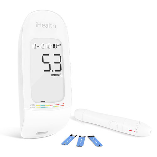 九安医疗iHealthEGS2000血糖试纸试条50片装AG-607家用血糖测试仪 - 图2