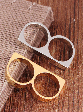 蹦迪戒指网红创意新款潮男配饰IN