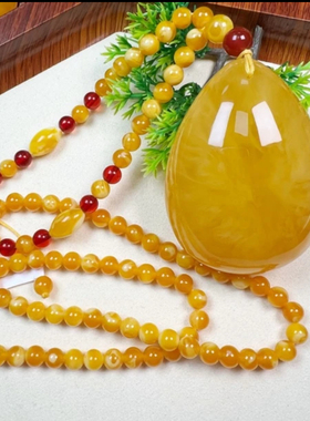 原矿新蜜大水滴珠珠链毛衣吊坠时尚百搭