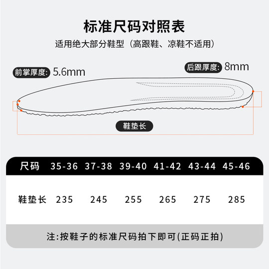 Супермягкие противоболевые стельки, которые прекрасно ощущаются, когда вы долго стоите, не уставая.