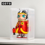 Goto Gundam Model Figure Box Blind Box Labubu Storage Display Rick Rick Scient Bear Bear Molly Transparent Dust -Robe