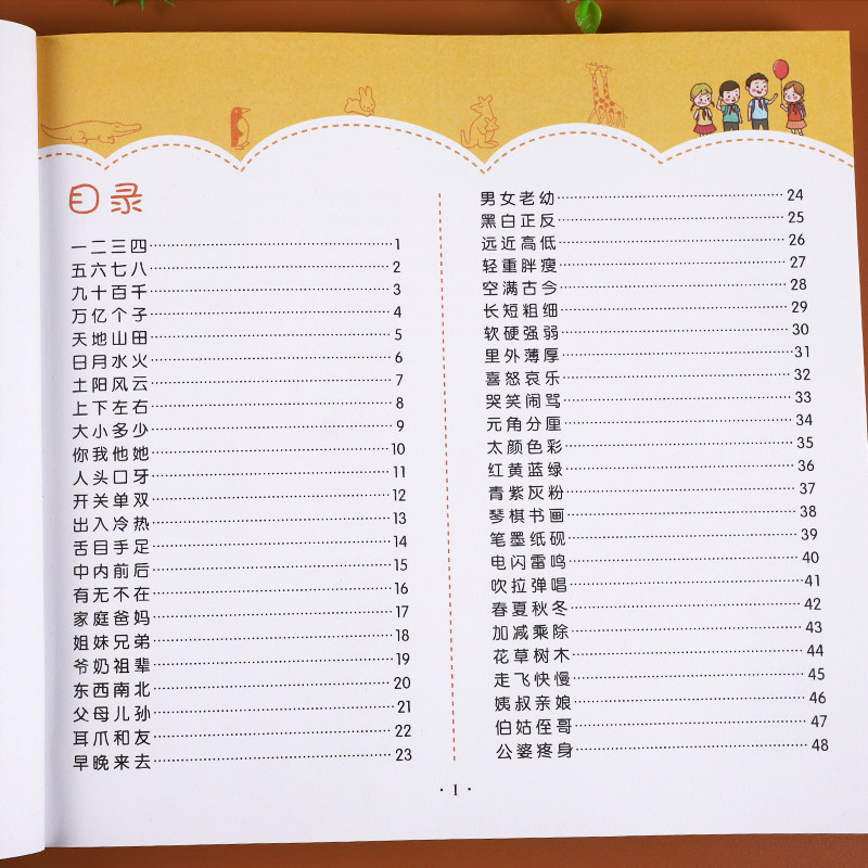 幼小衔接教材书学前识字语文拼音幼儿园启蒙3-6岁初学者识字汉字练习描红练字本宝宝学写字大中小班入门认字组词造句神器儿童字帖