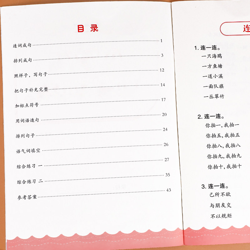 二年级上册下册句子训练小学生语文基础知识大全扩句仿句组词造句修改病句照样子写句子专项强化训练题人教版优美句子积累练习册