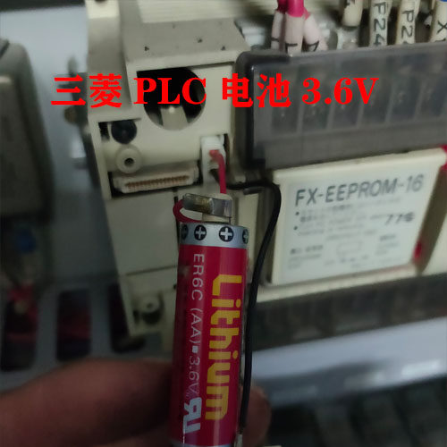 原装进口三菱F2-40BL ER6C AA 3.6V三菱FX2N/1N PLC电池-图1