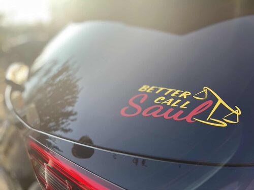 镂空车贴风骚律师Better Call Saul车贴吉米麦吉尔绝命毒师车贴 - 图0