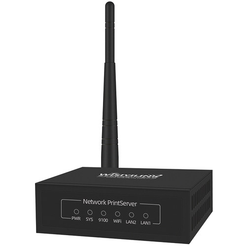 维斯易联无线打印服务器【5G版】MFP101W全能版wifi网络打印共享器远程云打印手机电脑打印扫描双USB口服务器 - 图2