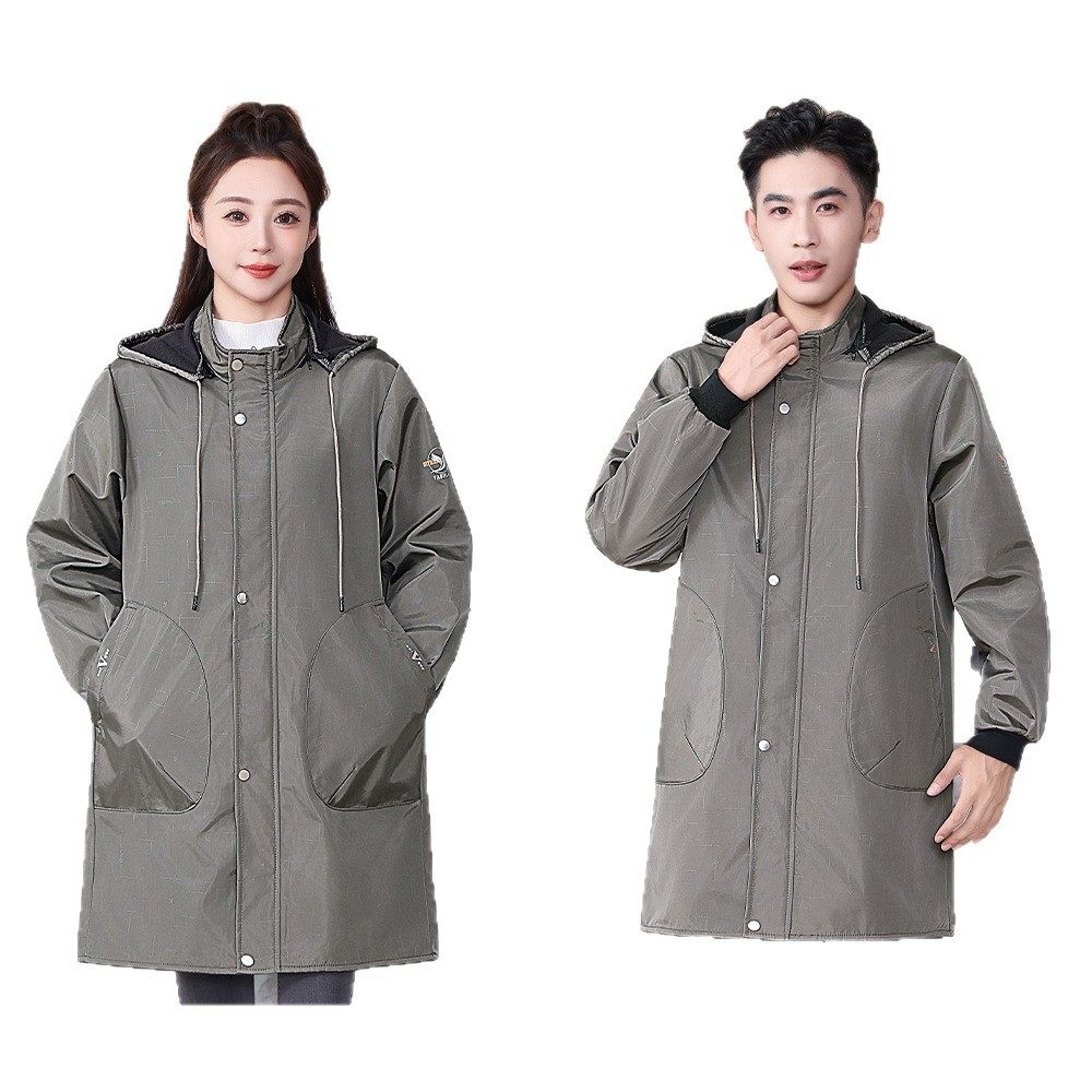 25新款罩衣工作服防水防油男大人干活专用外套家用加绒厨房围裙女,淘宝优惠券,粉丝福利购,淘宝优惠卷