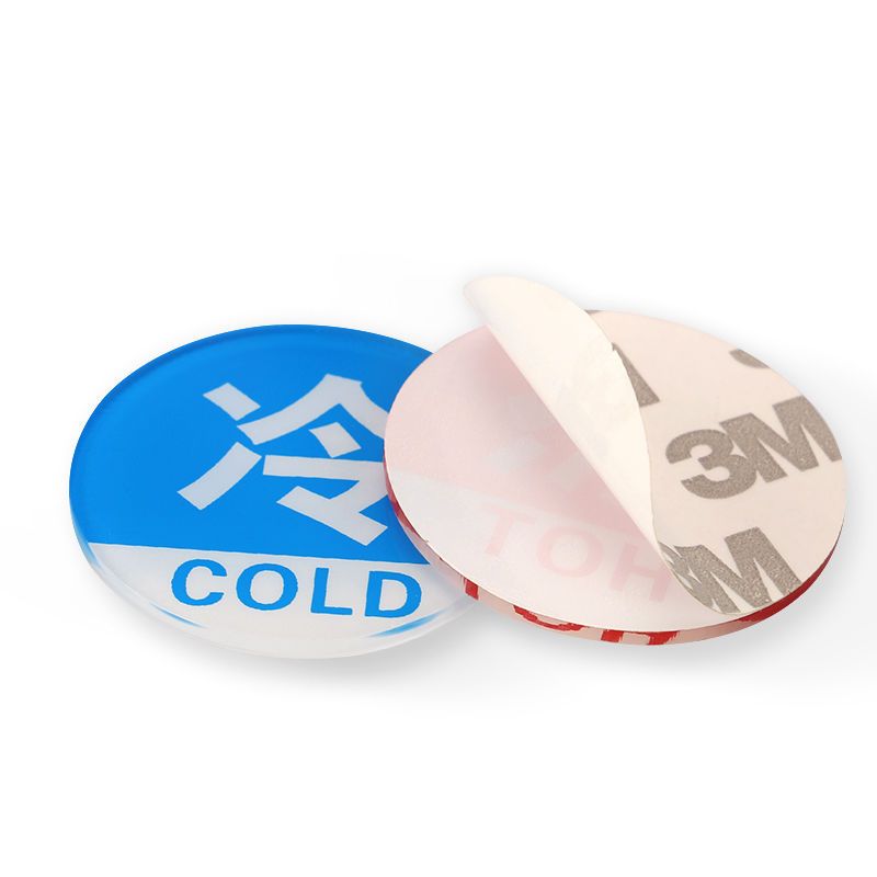 冷热水标识贴卫生间热水器水龙头宾馆酒店民宿高级提示贴标识牌 - 图3