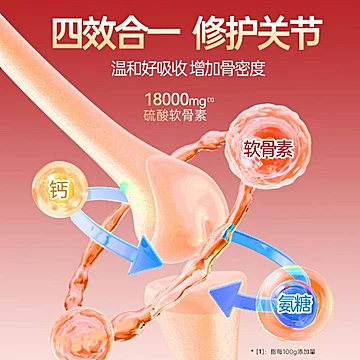 中老年氨糖软骨素钙片30g*2片[60元优惠券]-寻折猪