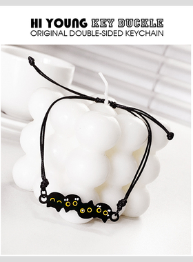 「猫猫头手链」HiYOUNG手链情侣手串轻奢饰品百搭高级感女腕饰品