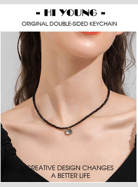 HiYOUNG女锆石项链项链