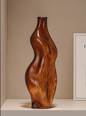 简约玻璃花瓶摆件水培插花