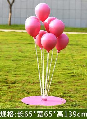 云朵秋千座椅雕塑园区红发秋千园艺摆设爱心雕塑拍照摆件彩虹花园