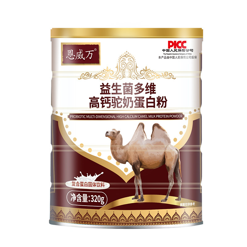恩威万益生菌驼奶中老年成人蛋白粉 恩威万大豆分离蛋白/混合蛋白