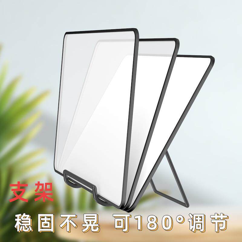 小白板家用儿童教学可擦桌面磁性小黑板拼音田字格可挂墙立式支架写字板手写磁吸力记事备忘提示留言展示画板