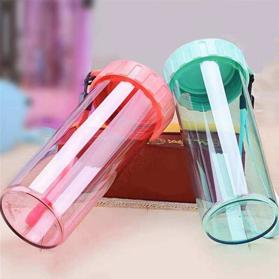 防摔子女学生韩版可爱批发塑料杯 兰芝初随手杯