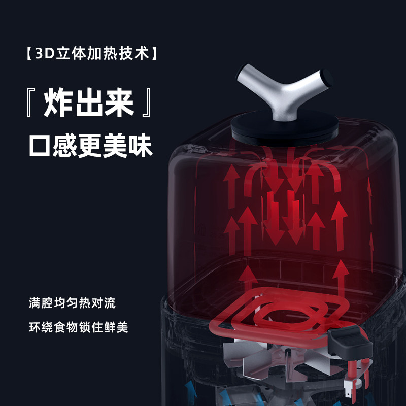 韩国大宇空气炸锅智能家用多功能杯 大宇蒙西空气炸锅