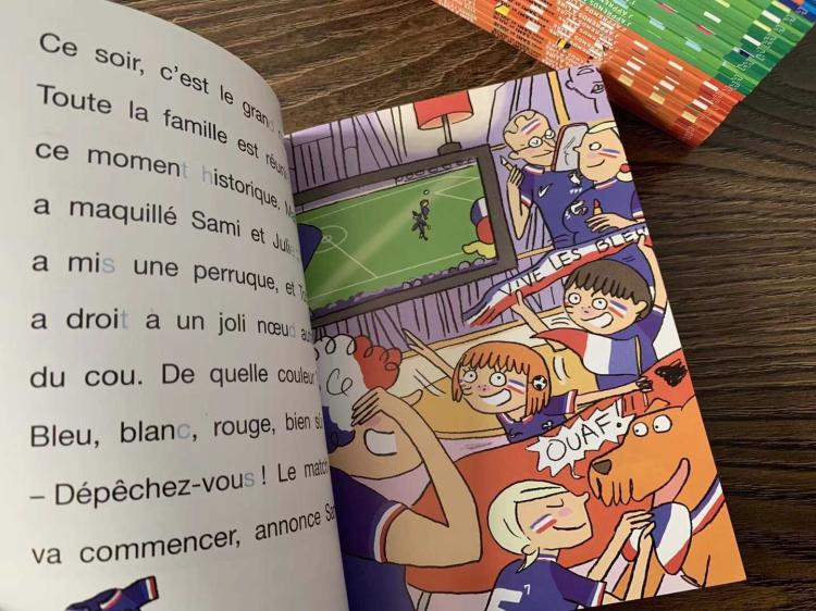 法语萨米Sami拼读分级绘本练习册通用点读版支持小达人多种点读笔