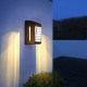 Outdoor waterproof wall lamp modern minimalist villa garden lamp