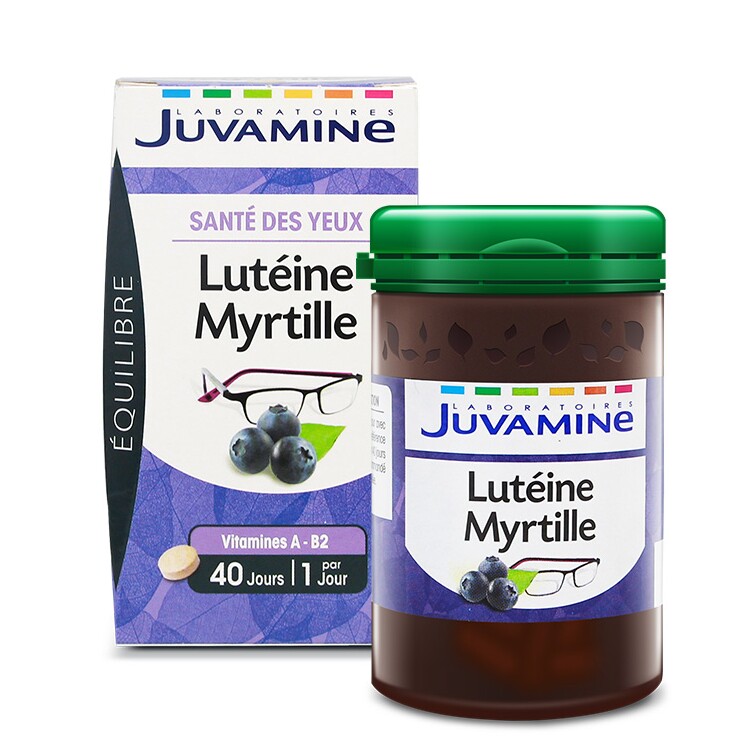 法国juvamine法尔舒蓝莓叶黄素护片 Juvamine海外叶黄素