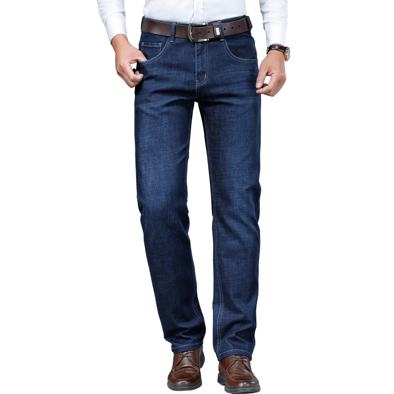 罗蒙春季直筒牛仔裤男款宽松2025新款男士裤子男休闲长裤春秋男裤