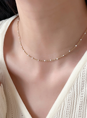 十里间淡水珍珠串珠叠戴项链