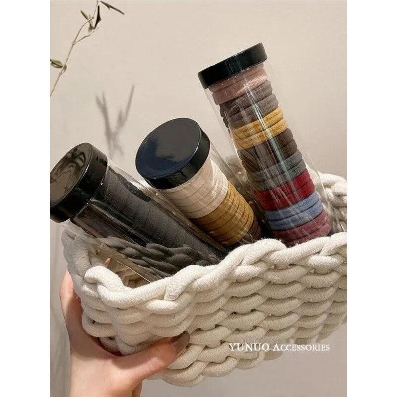 20根高弹力发圈橡皮筋不勒头发不伤发头绳