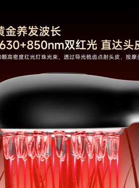 DOCO红光梳头皮上药导入仪