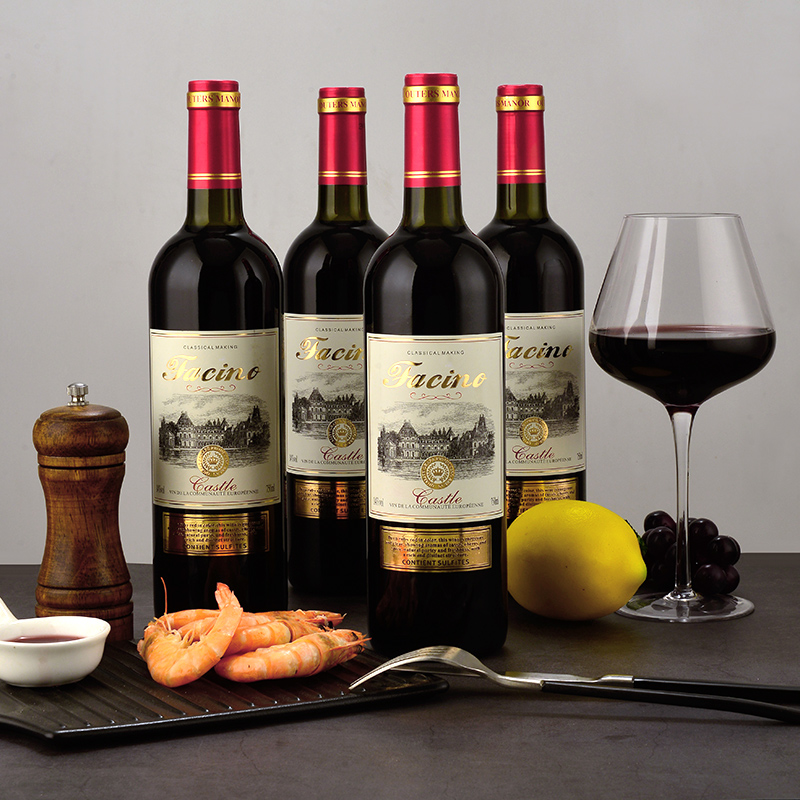 两瓶!法奇诺干红葡萄酒*750ml