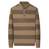 Classic car striped 100% cotton long sleeve t-shirt