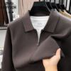 Classic car autumn new style lapel knitting