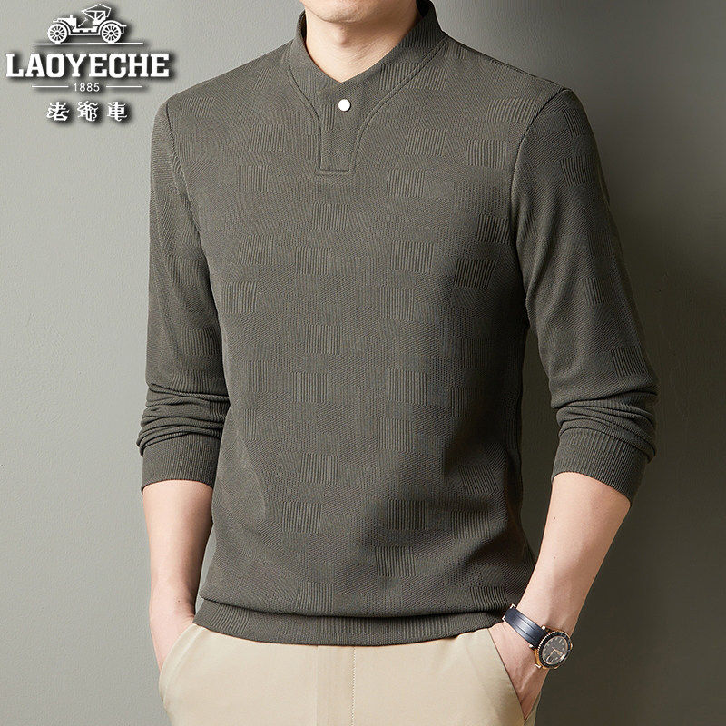 Classic car long sleeve t-shirt for men 2025 spring