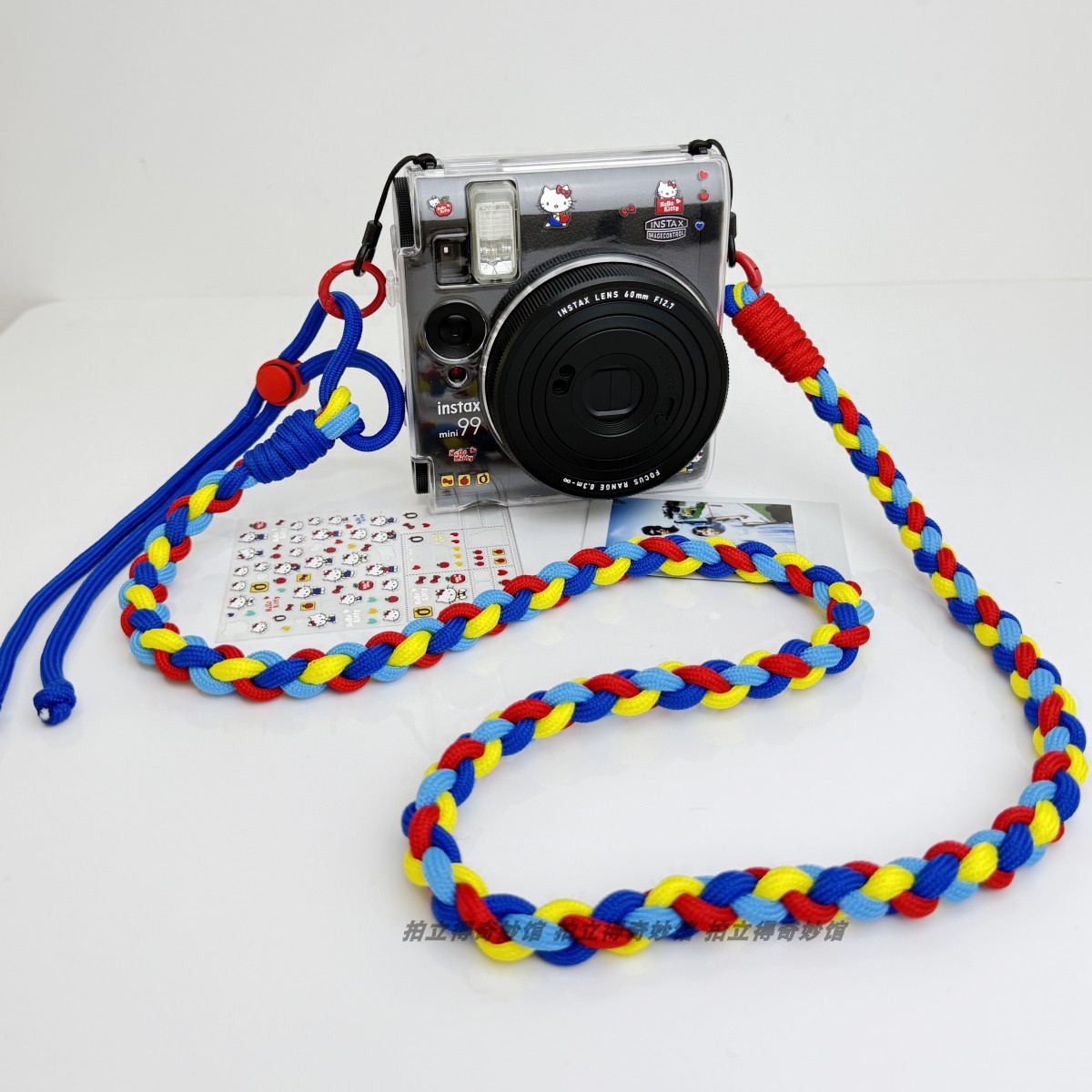 适用富士拍立得mini99相机透明保护壳套 迷你99镜头盖 包斜挎背带 - 图3