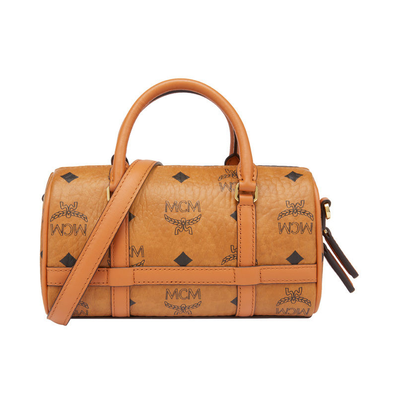 mcm经典印花女士迷你手提波士顿包 GENEROSITY海外女士包袋