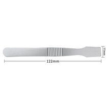 Japanese purchase of stainless steel fine polished scraper tin paste stirring y scraping tinder mobile phone unfurled with open shell prying bar